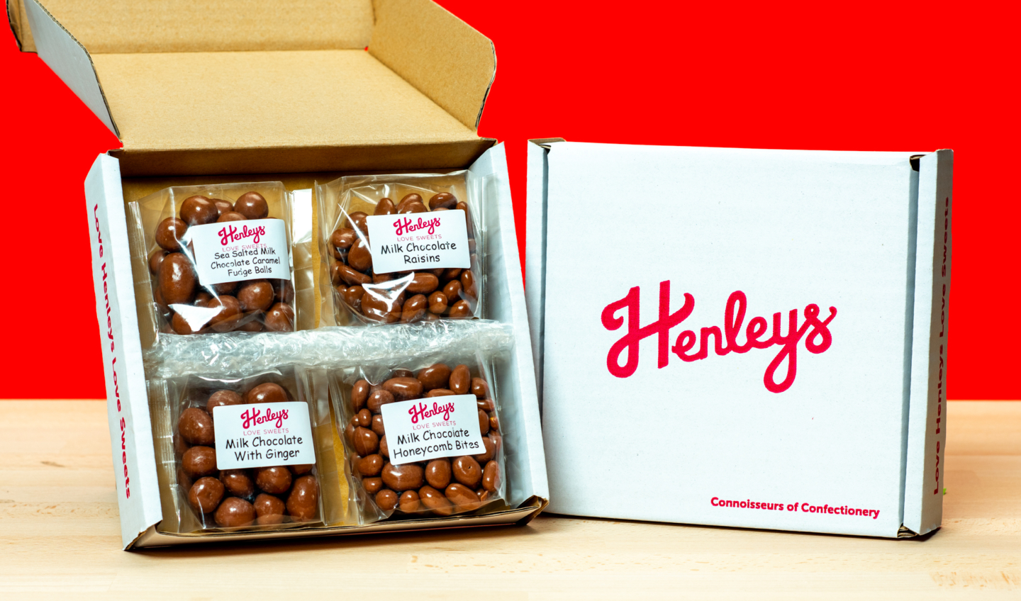 Best Seller Luxury Milk Chocolate Variety Gift Box Henleys